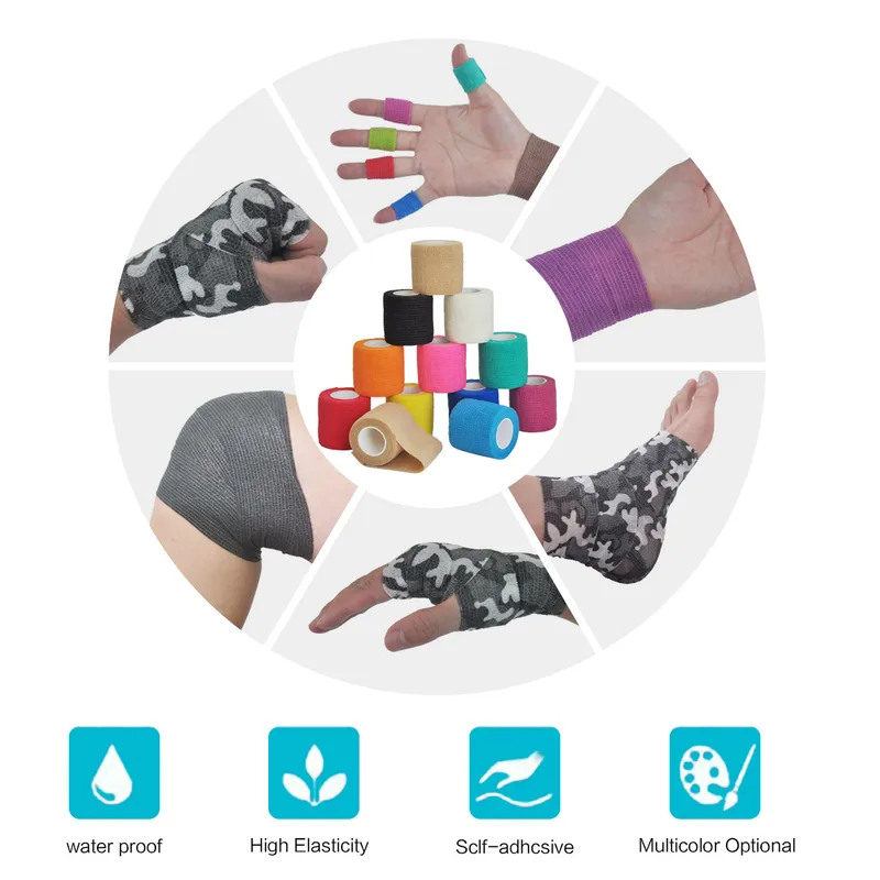 1/15pcs 4.8m Blu Sport Benda E - Medical Tape recensione e prezzo
