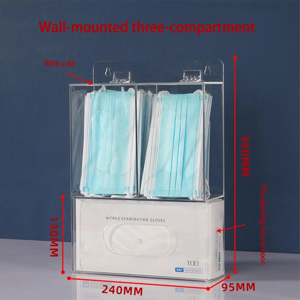 Porta Guanti in Acrilico a 3 S - Medical Gloves recensione e prezzo