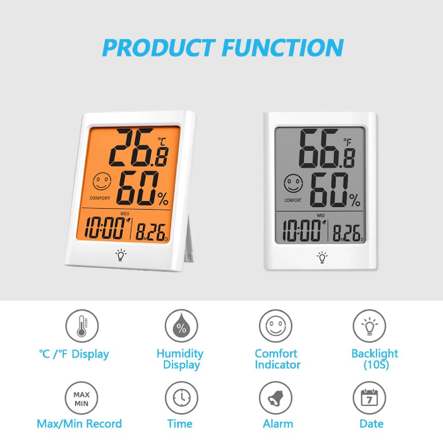 Termometro e igrometro digital - Thermometer Digital recensione e prezzo