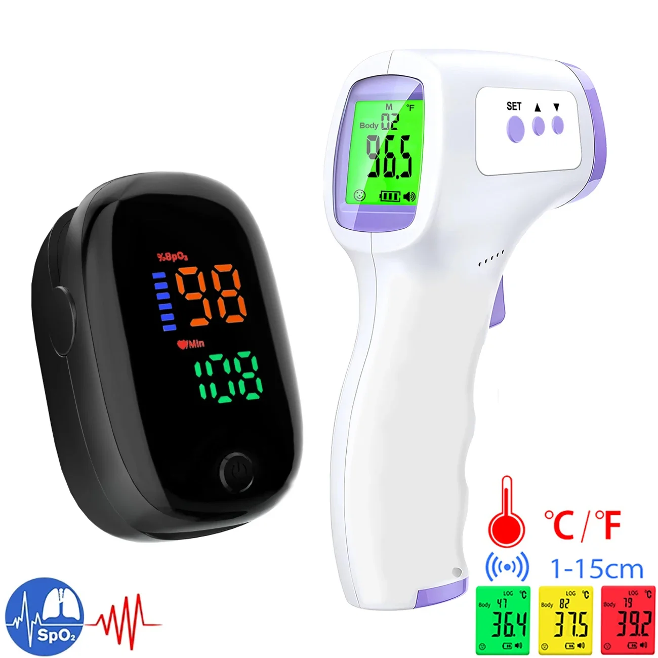 Termometro digitale a infraros - Pulse Oximeter recensione e prezzo