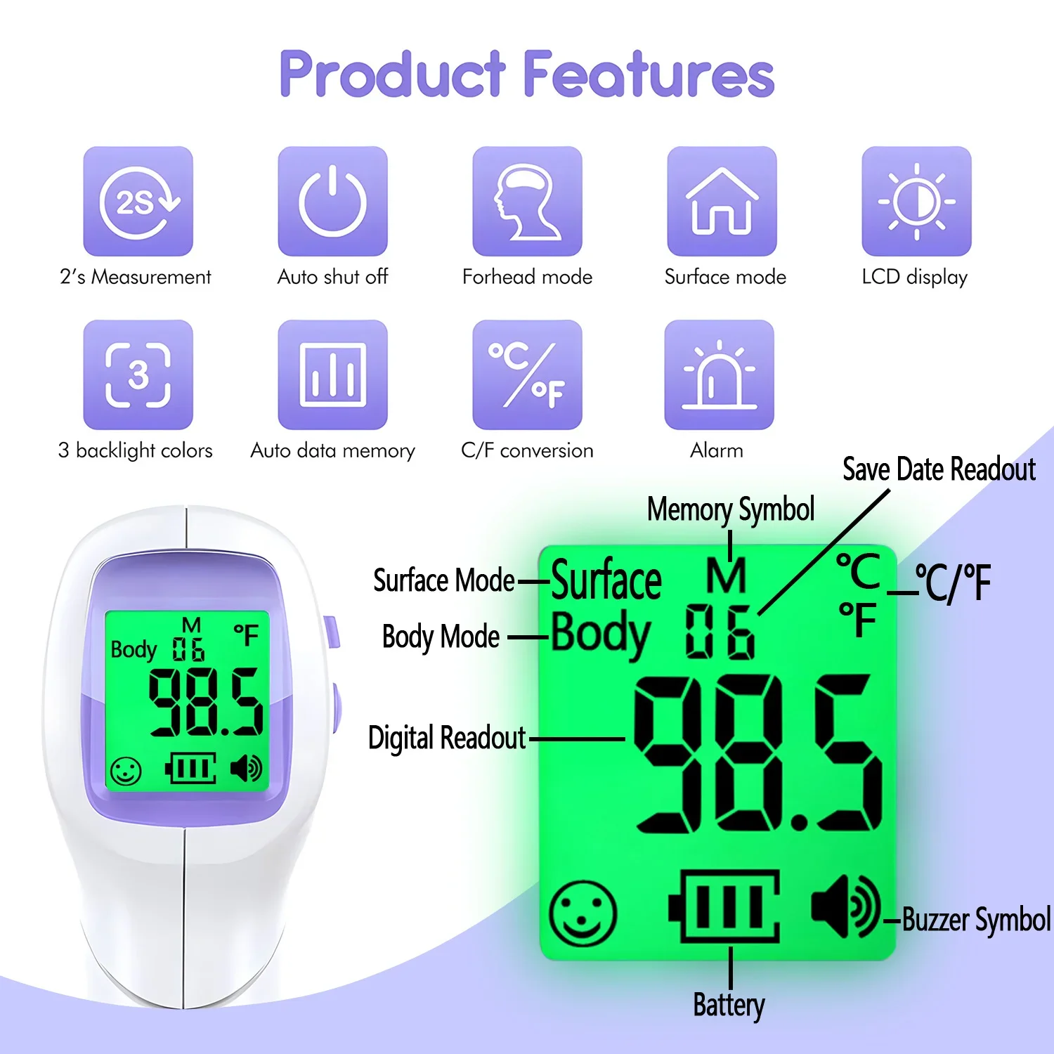 Termometro digitale a infraros - Pulse Oximeter recensione e prezzo